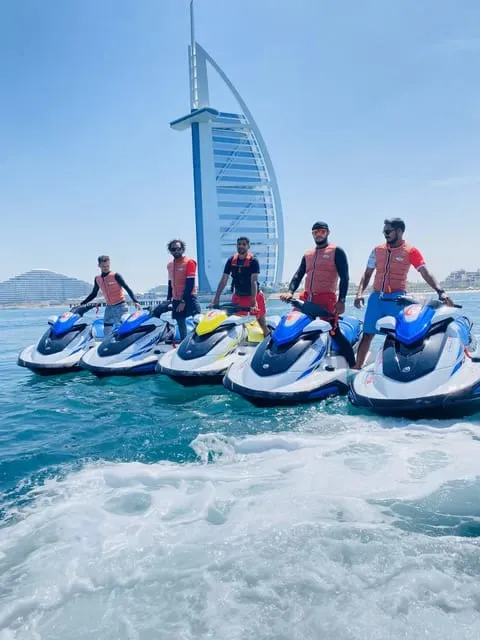 Dubai: Jet Ski Tour to Burj Al Arab and Atlantis