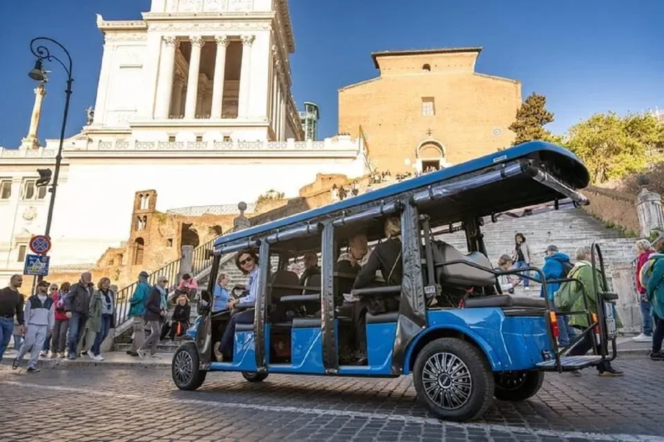 Rome: Golf Cart Tour with Augmented Reality
