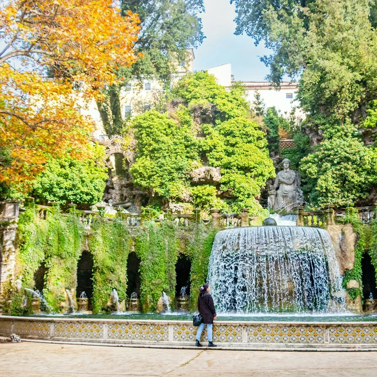 Villa d'Este & Hadrian's Villa: Entry and Roundtrip from Rome