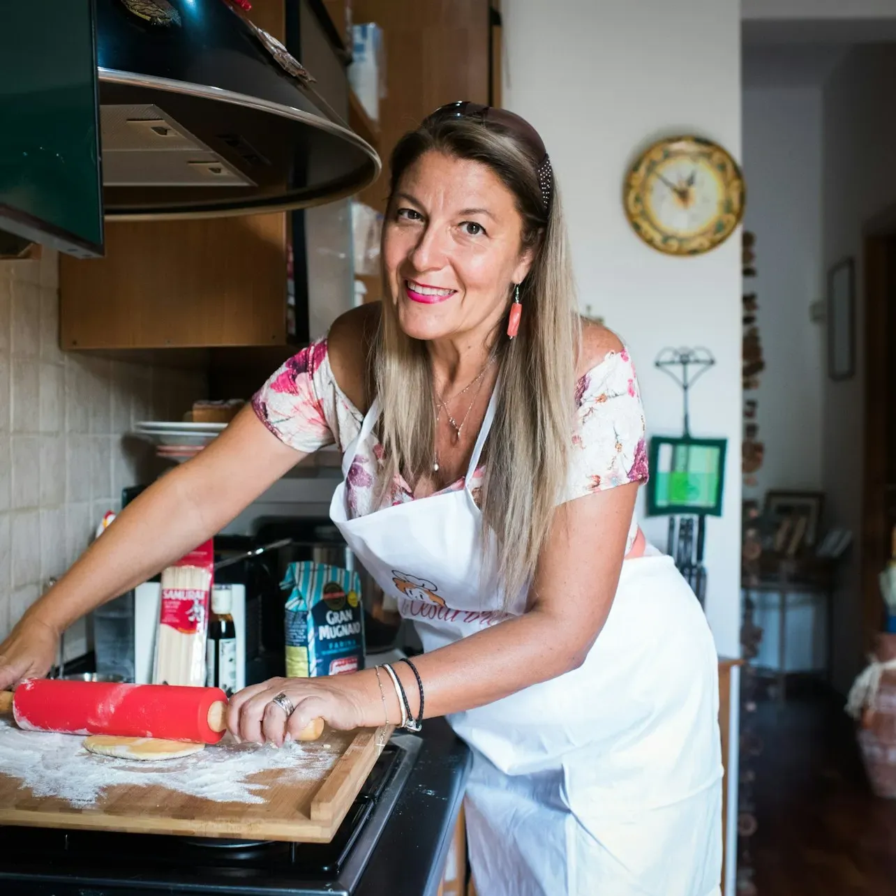 Rome: Market Tour + Dining Experience at Local's Home