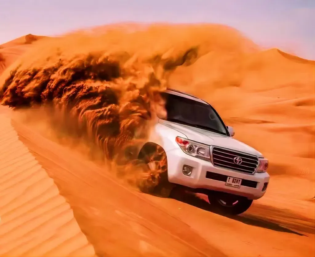 Dubai desert dune bashing 1-day tour
