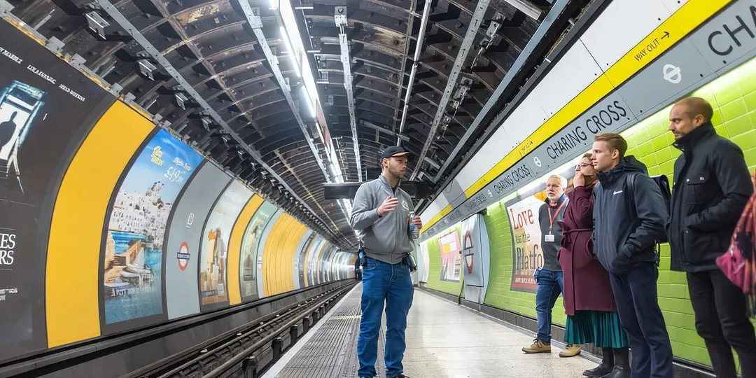 London: Guided Tour of Hidden Tube Station at Charing Cross