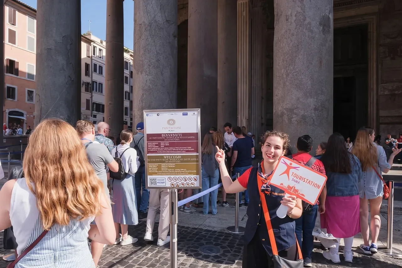 Rome: Guided Walking Tour and Pantheon Entry Ticket